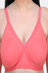 Maroon Clothing Double Layered Non Wired Full Coverage T-Shirt Bra (Pack of 2) - Multicolor — thumbnail 9